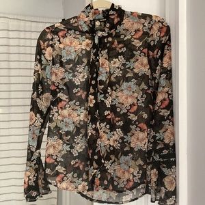 70s Style Floral Blouse Bundle